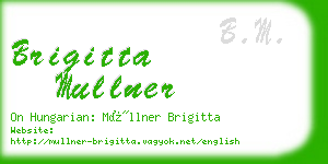 brigitta mullner business card